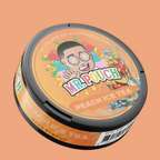 Cutie Mr. Pouch Peach Ice Tea – pliculețe cu nicotină (pouch) cu aromă de ceai de piersici, snus fără tutun, 20 mg/g